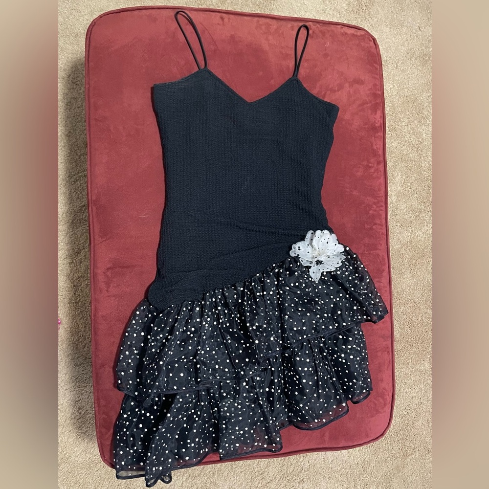 Strappy Vintage Mini Dress